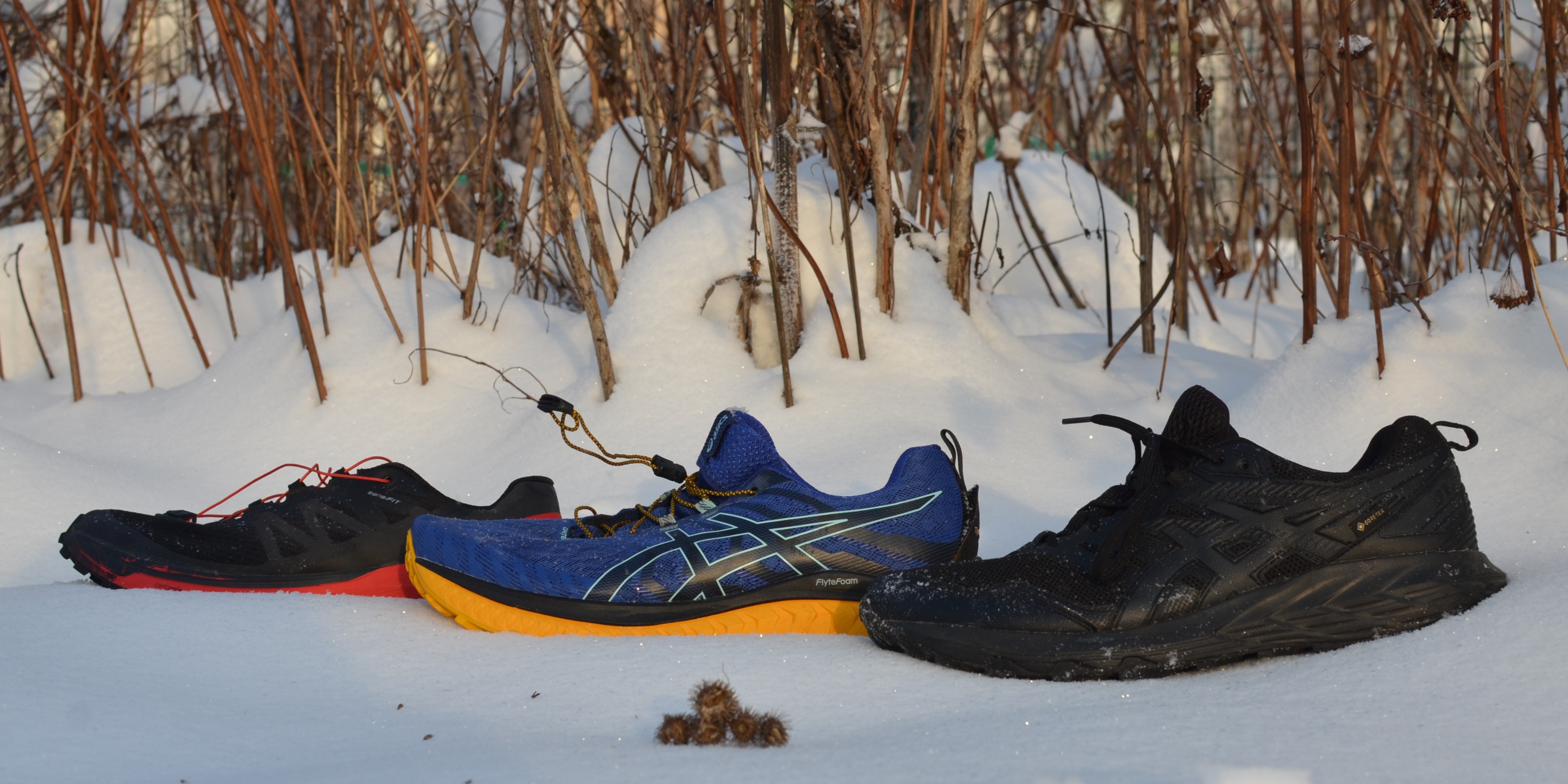 Трое из леса. Обзор самых актуальных трейловых беговых кроссовок зимы2021/22 — интернет-портал Спортмастер Медиа