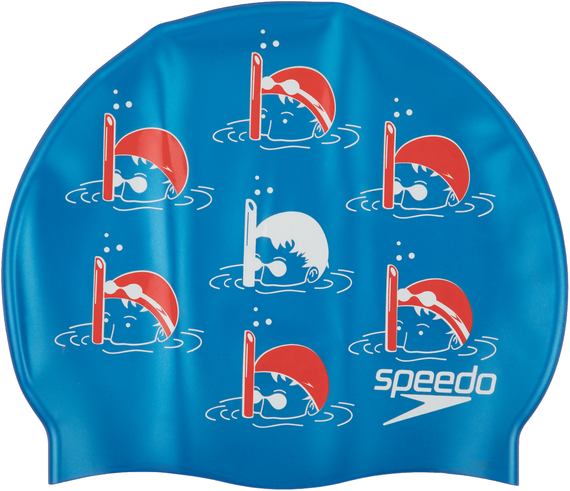 Speedo Шапочка для плавания детская Speedo Junior Slogan Cap