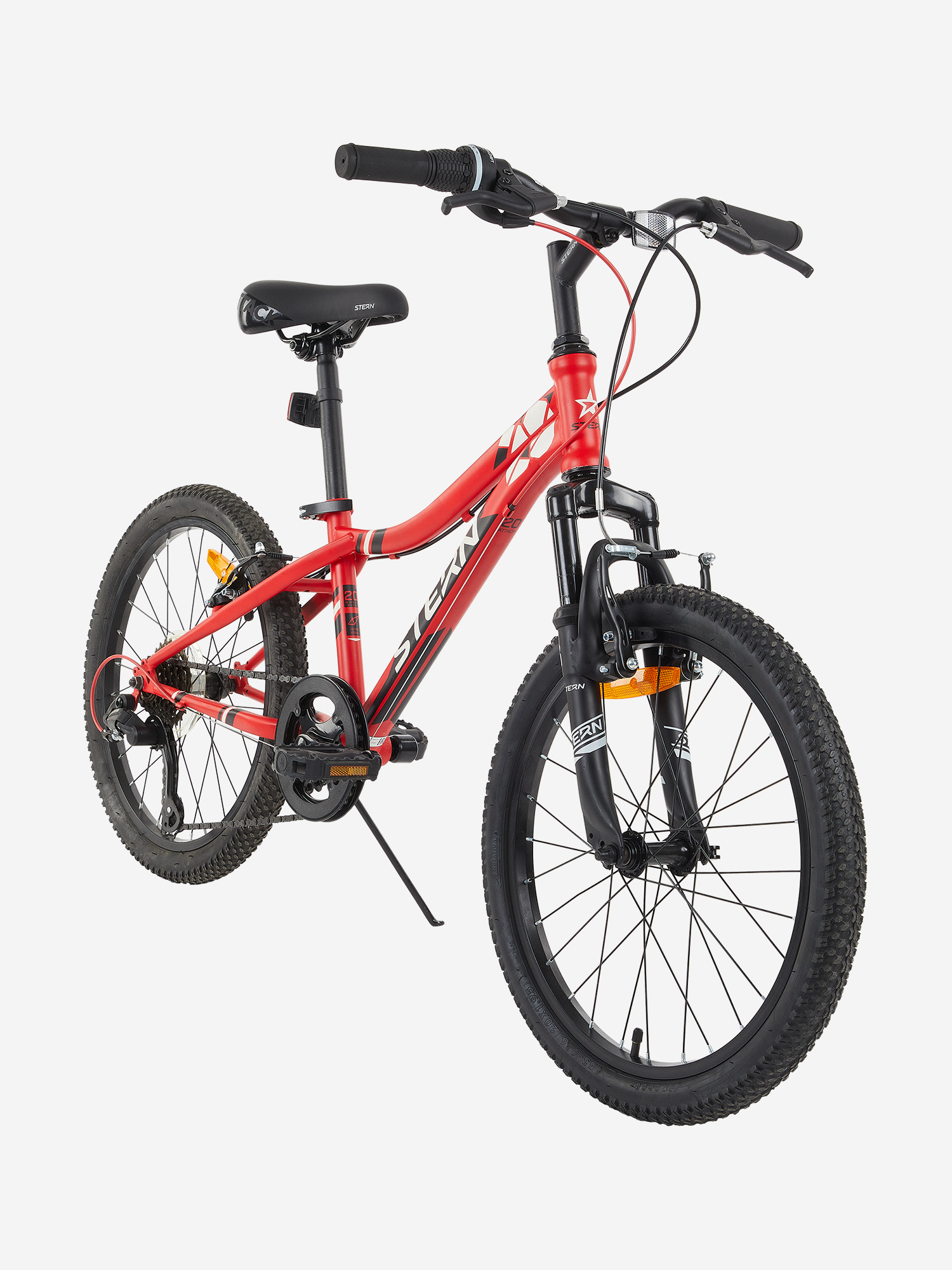 фото Велосипед подростковый stern attack 20 20", 2021, красный, размер 120-140