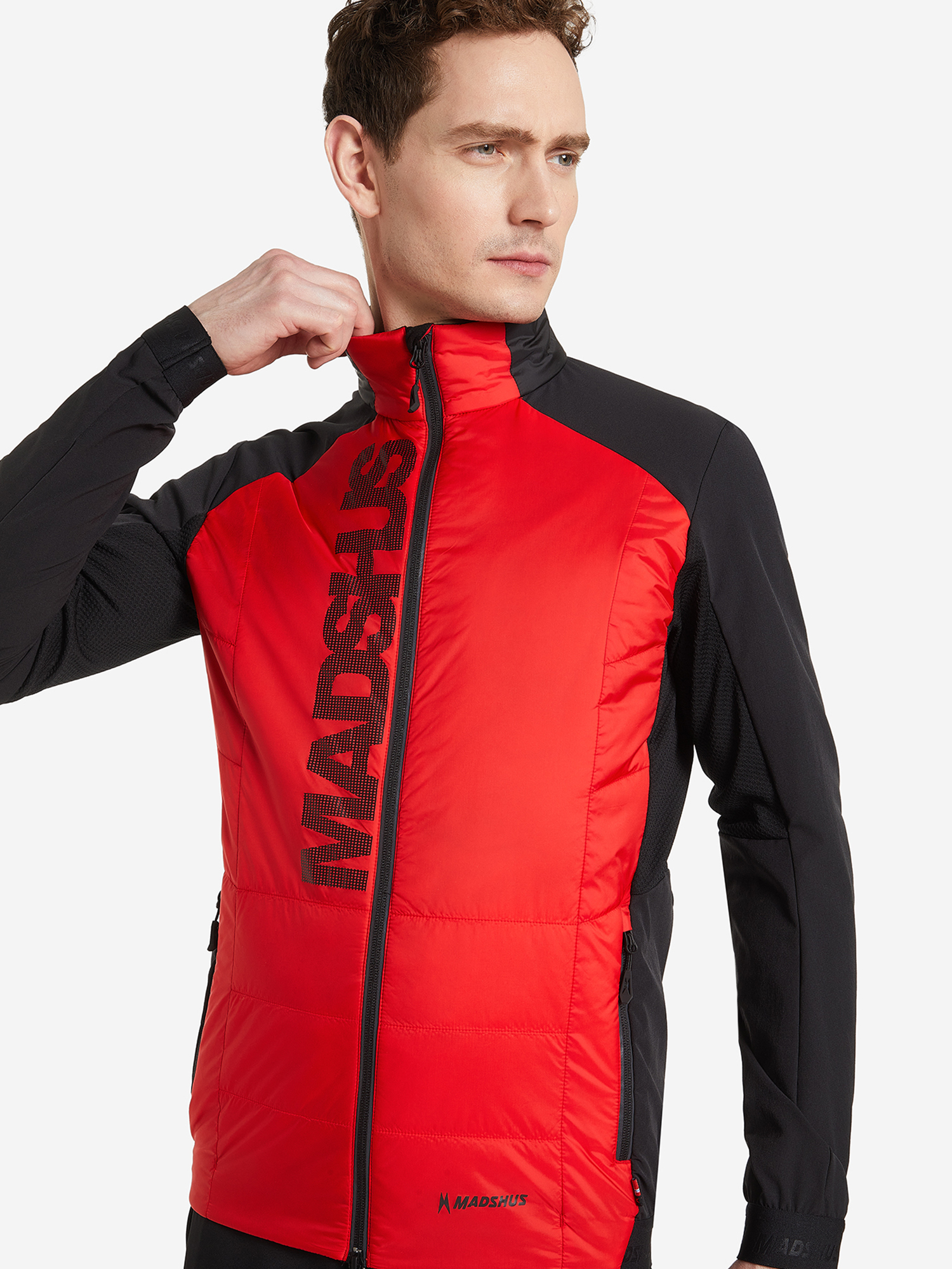 фото Куртка утепленная мужская madshus, красный, размер 50