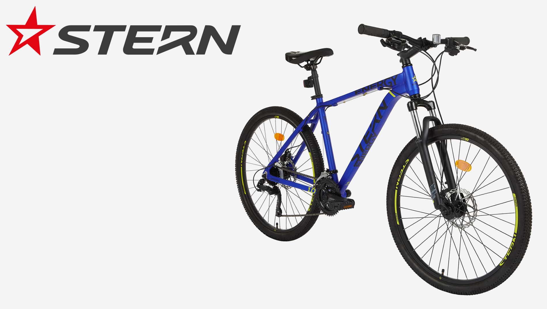 фото Велосипед горный stern energy 1.0 sport 26", синий, размер 165-175