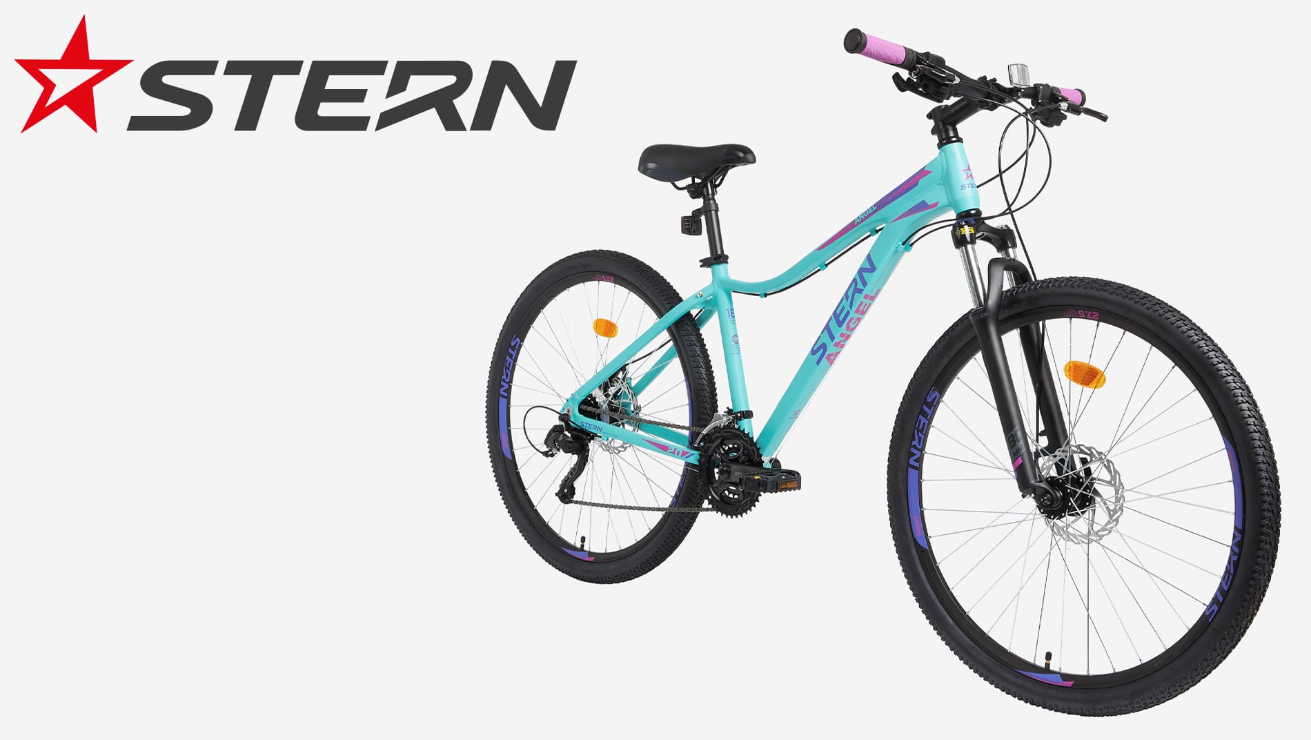 фото Велосипед горный женский stern angel 2.0 alt 27,5", 2022, голубой, размер 165-175