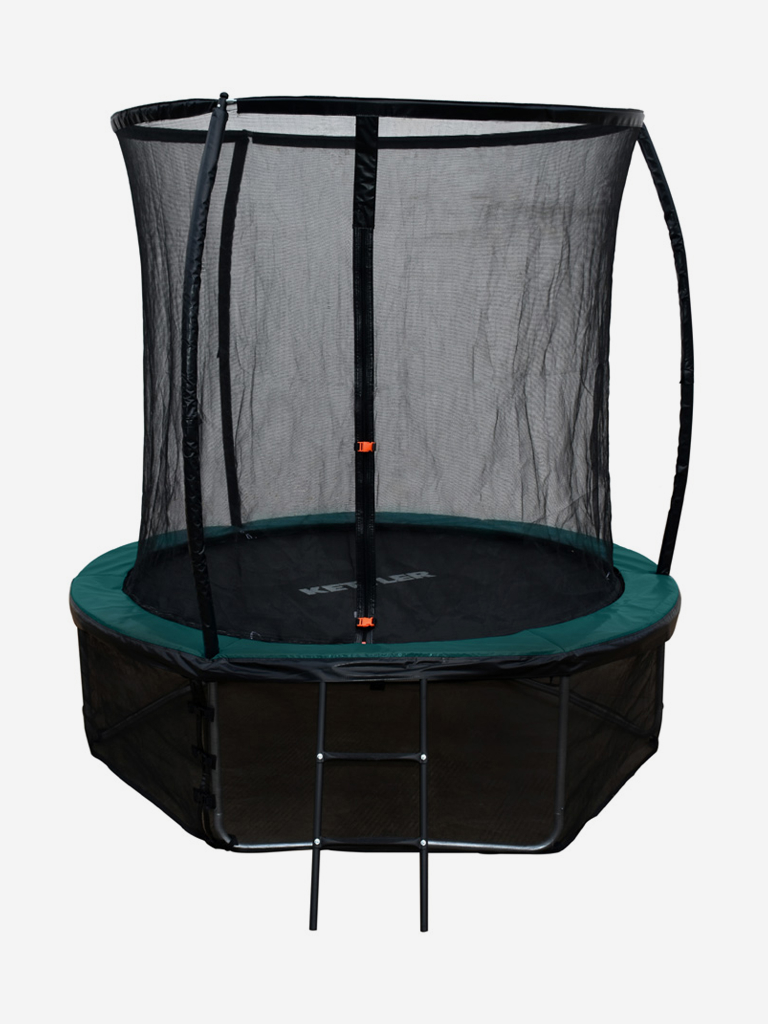фото Батут kettler wallaroo-8ft с внутренней сеткой, 244 см, черный, размер без размера